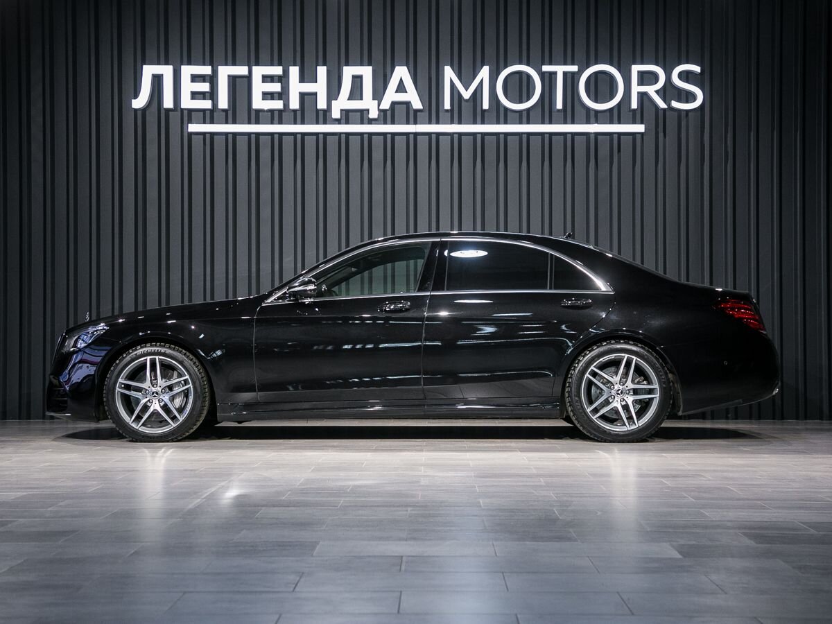 2018 Mercedes-Benz S-Класс VI (W222, C217) Рестайлинг, Черный, 8590000 рублей, вид 6