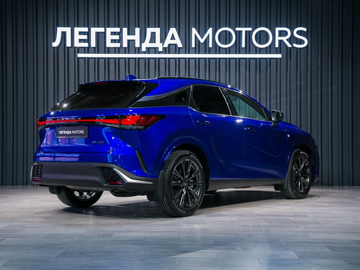2022 Lexus RX V, Синий, 10600000 рублей - вид 4