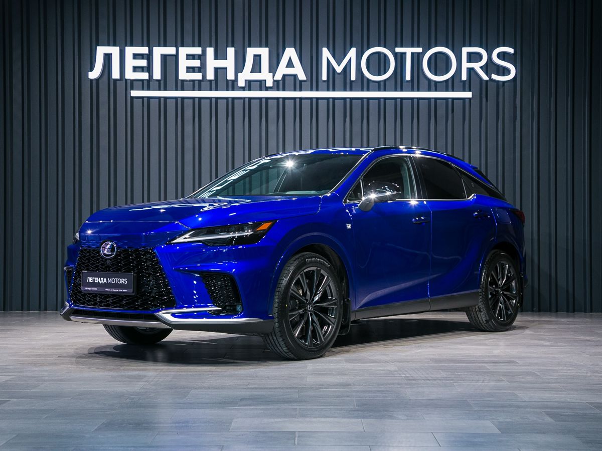 2022 Lexus RX V, Синий, 10600000 рублей - вид 1