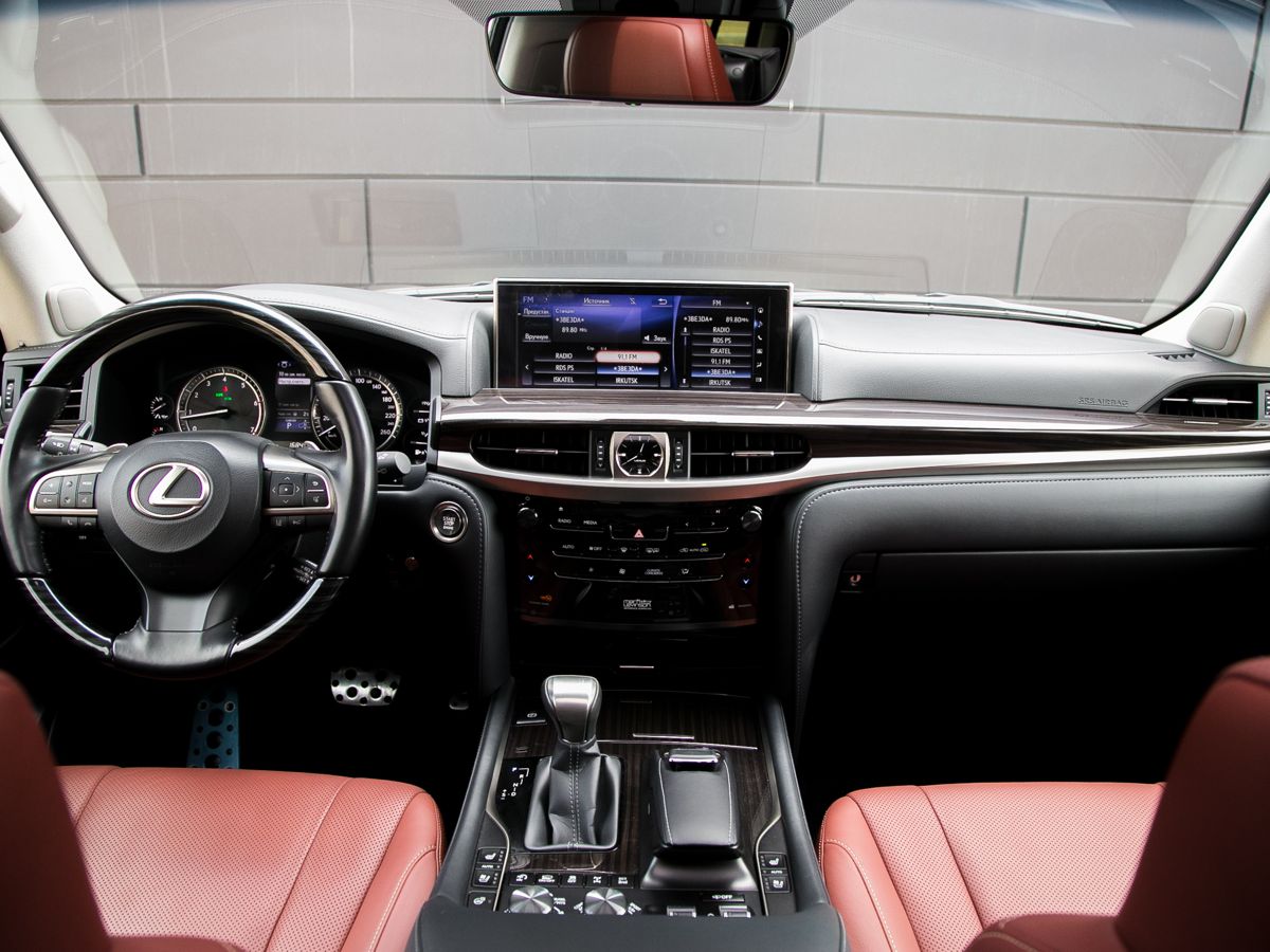 2020 Lexus LX III Рестайлинг 2, Черный, 11390000 рублей - вид 12