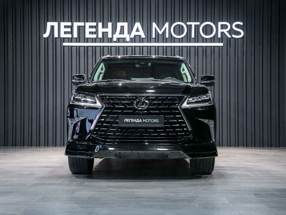 2020 Lexus LX III Рестайлинг 2, Черный, 11390000 рублей - вид 2
