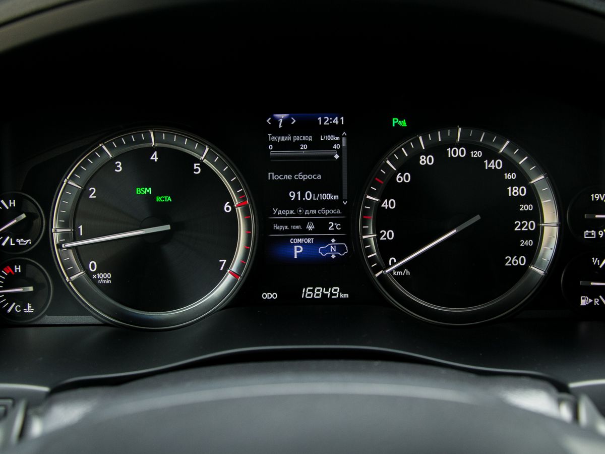 2020 Lexus LX III Рестайлинг 2, Черный, 11390000 рублей - вид 15
