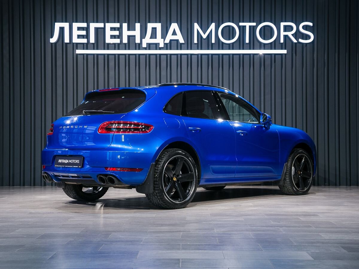 2015 Porsche Macan I, Синий, 2995000 рублей - вид 4