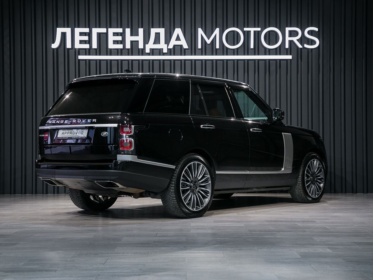 2021 Land Rover Range Rover IV Рестайлинг, Черный, 14800000 рублей, вид 4