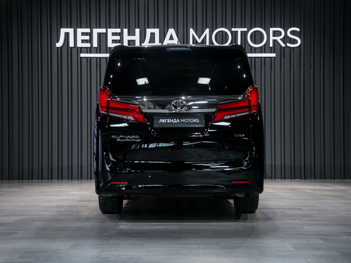 2021 Toyota Alphard III Рестайлинг, Черный, 8390000 рублей, вид 5