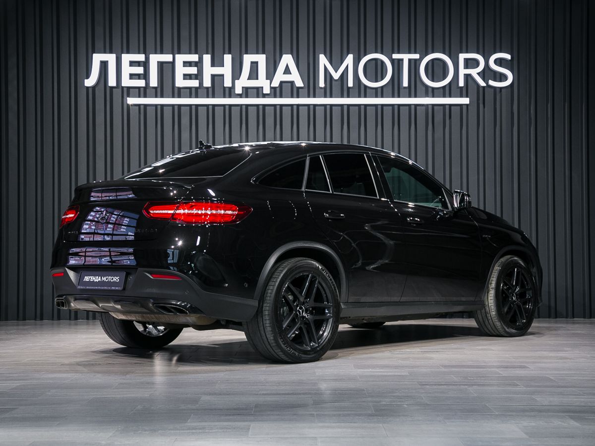 2018 Mercedes-Benz GLE Coupe AMG I (C292), Черный, 5490000 рублей, вид 4