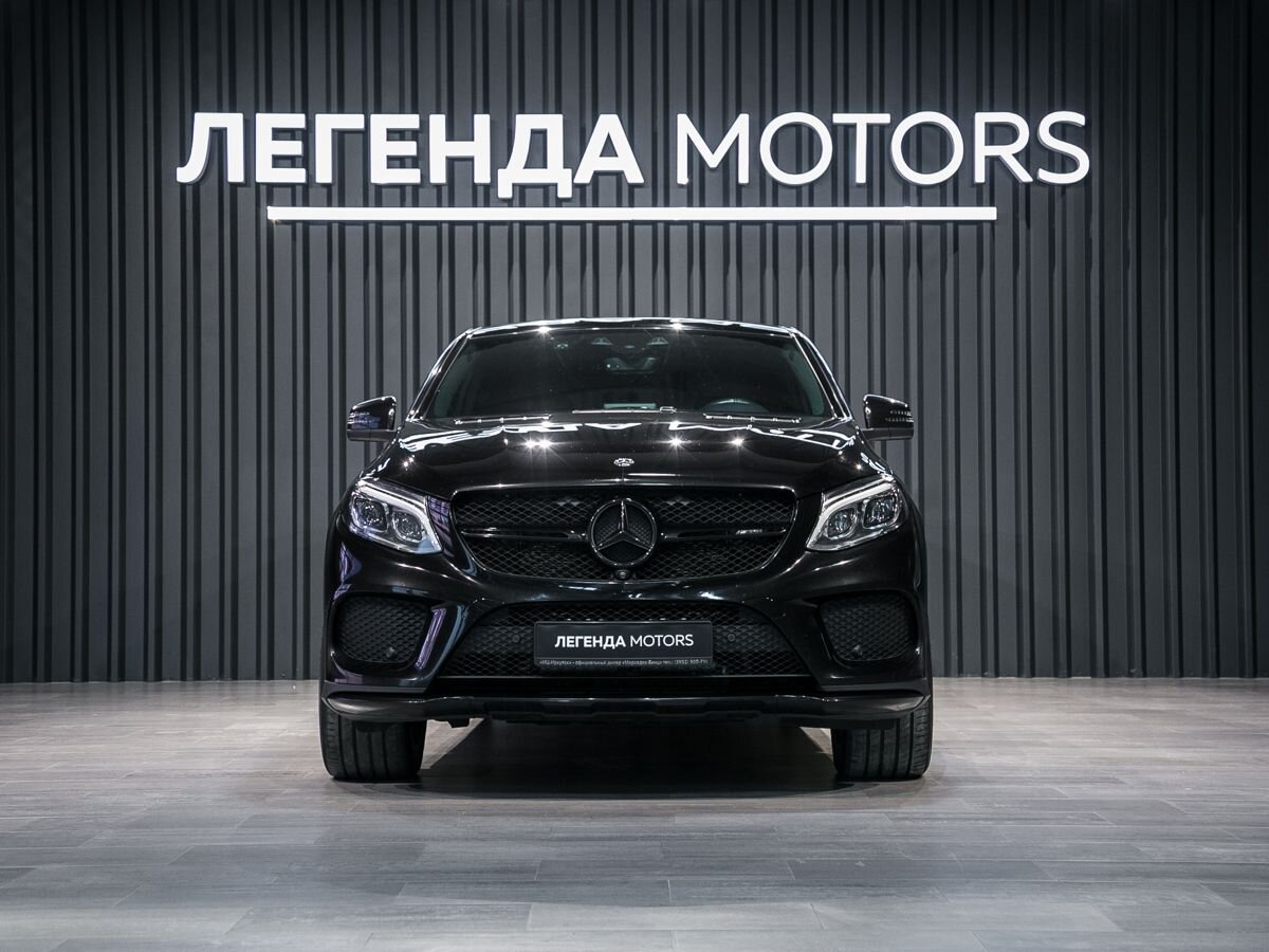 2018 Mercedes-Benz GLE Coupe AMG I (C292), Черный, 5490000 рублей, вид 2