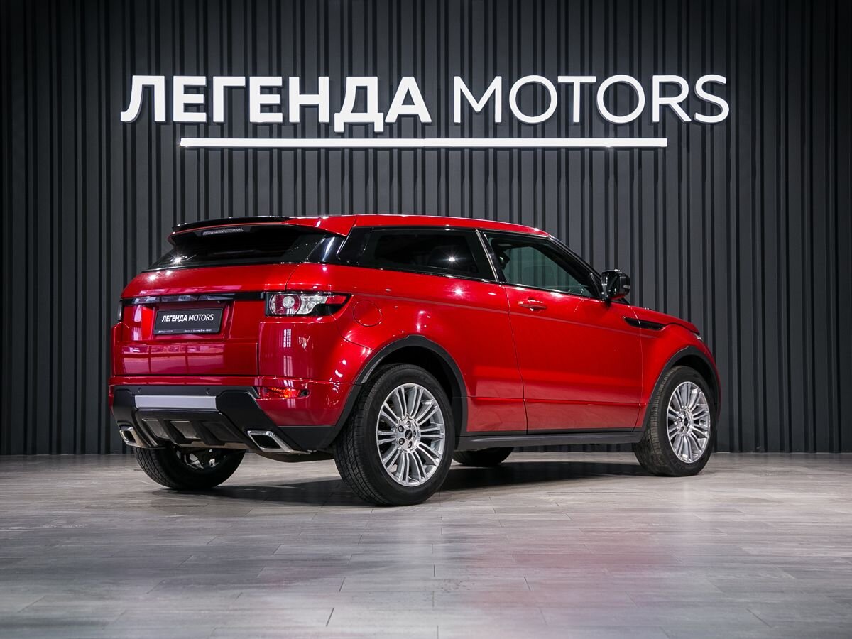 2012 Land Rover Range Rover Evoque I, Красный, 1840000 рублей, вид 4