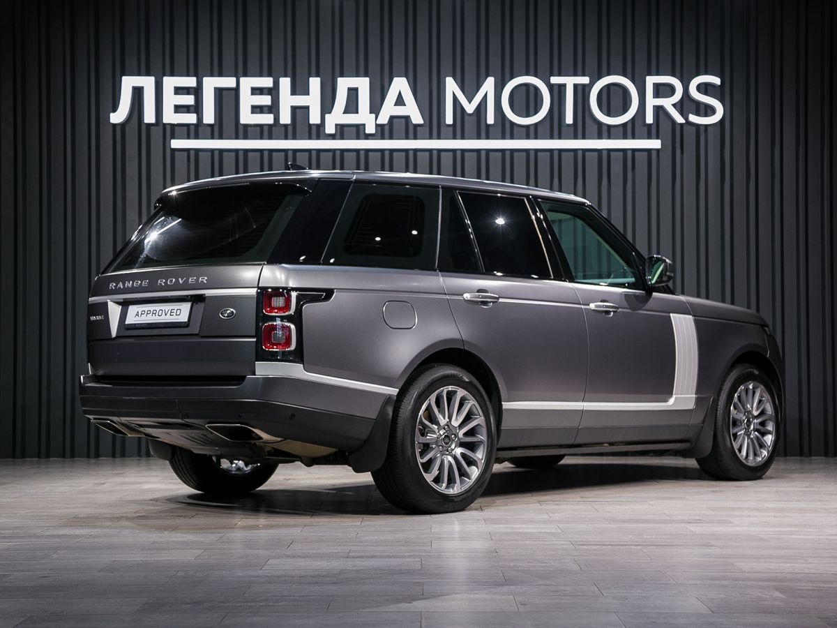 2018 Land Rover Range Rover IV Рестайлинг, Серый, 7985000 рублей, вид 4