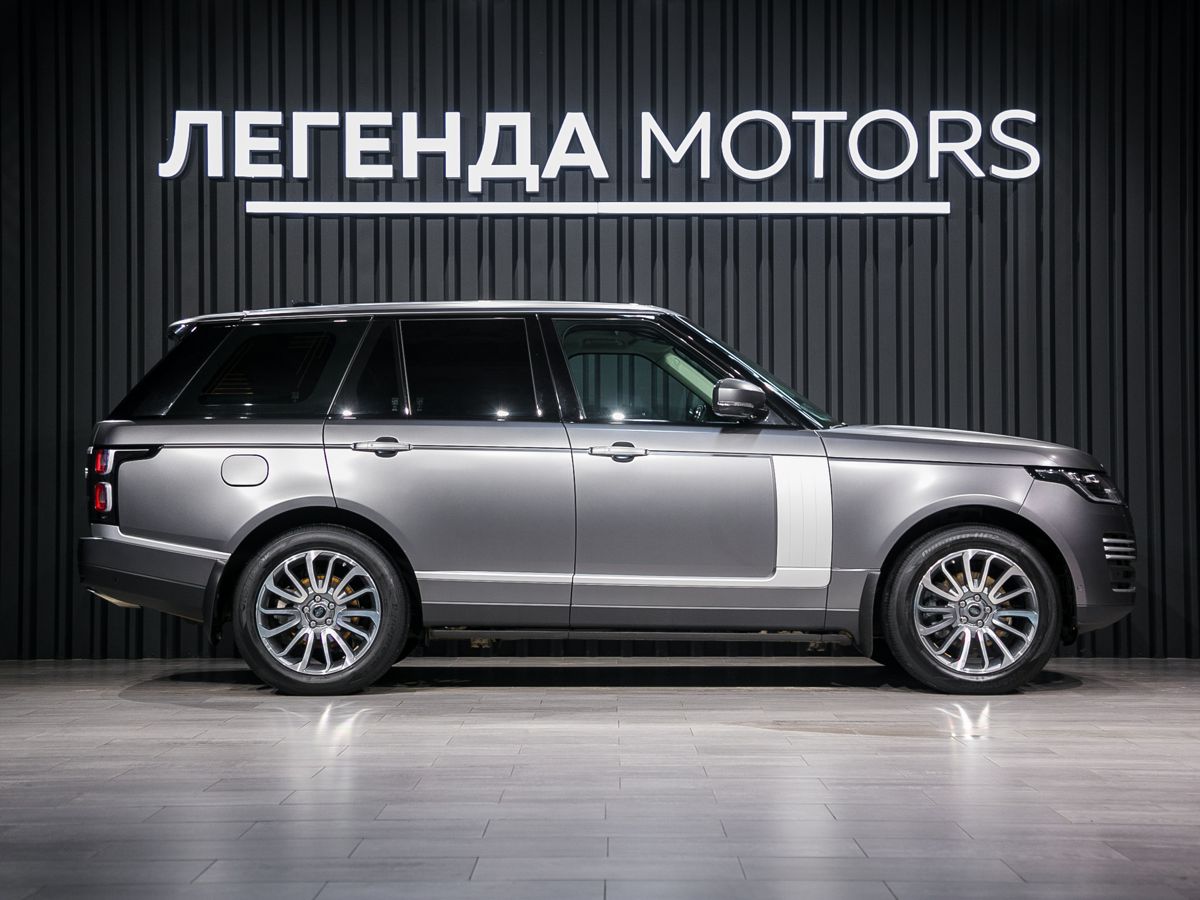2018 Land Rover Range Rover IV Рестайлинг, Серый, 7985000 рублей, вид 3