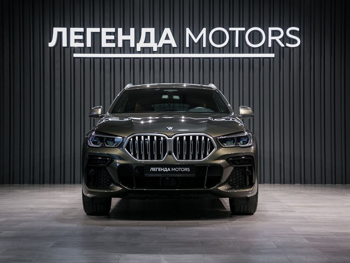 2022 BMW X6 III (G06), Коричневый, 12640000 рублей, вид 2
