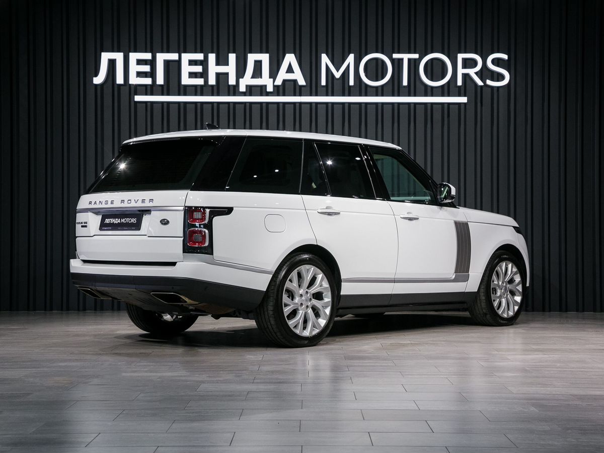 2018 Land Rover Range Rover IV Рестайлинг, Белый, 10280000 рублей, вид 4