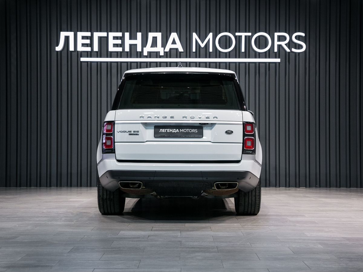 2018 Land Rover Range Rover IV Рестайлинг, Белый, 10280000 рублей, вид 5
