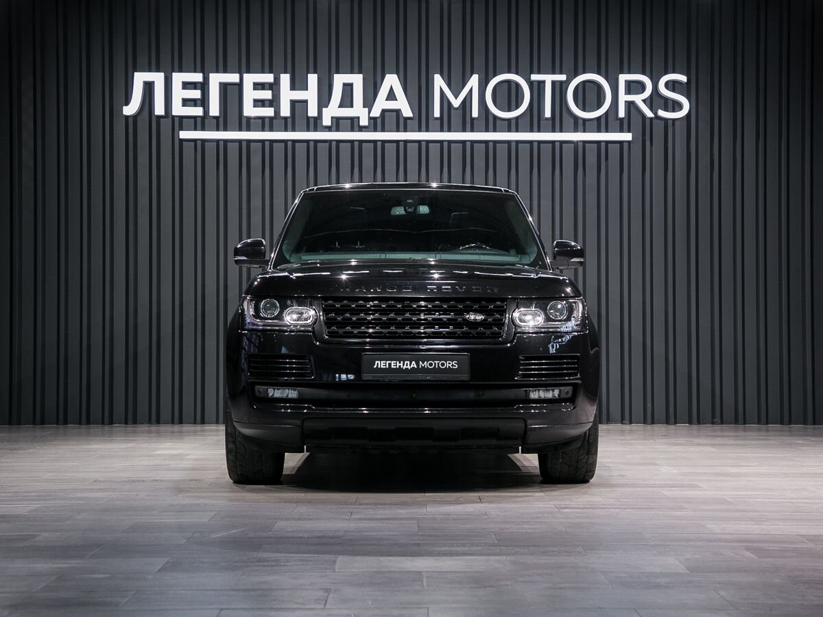 2016 Land Rover Range Rover IV, Черный, 5590000 рублей, вид 2