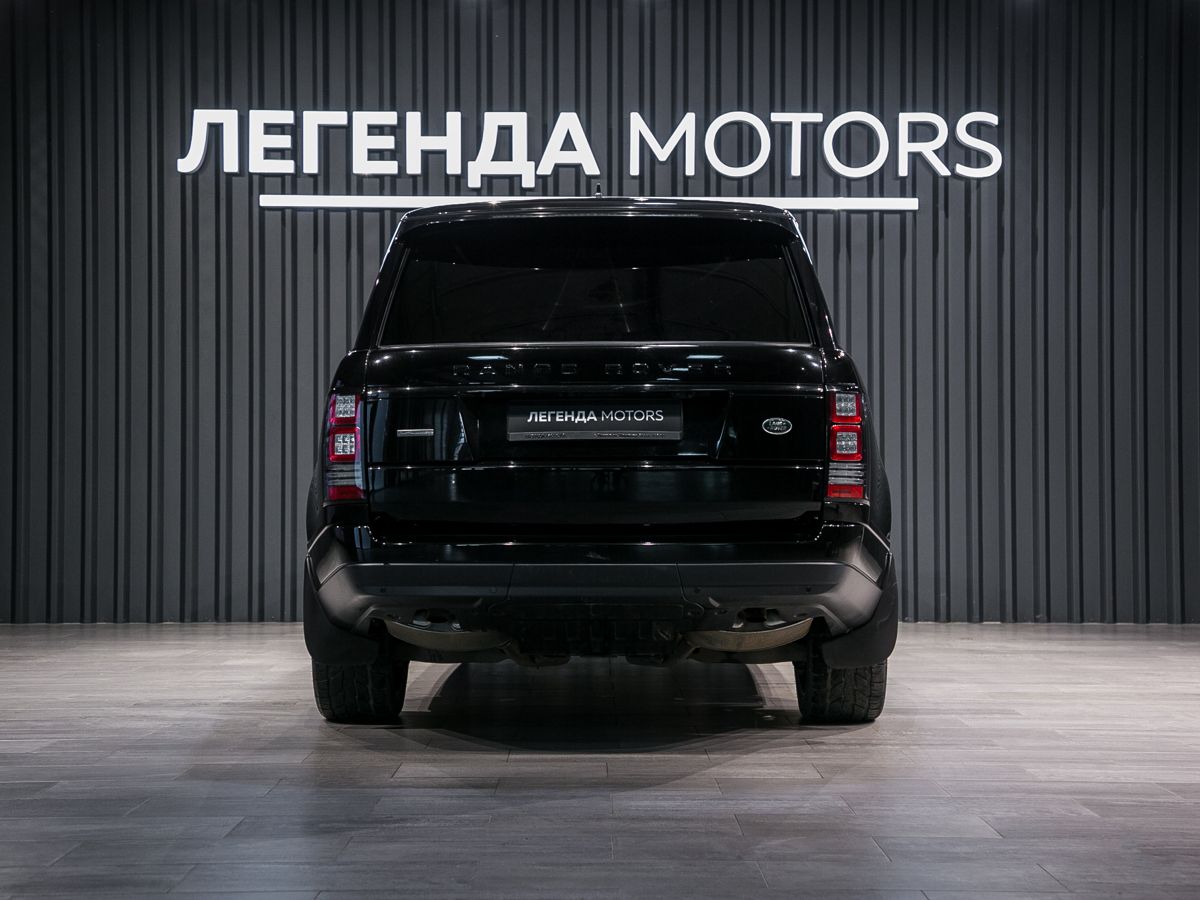 2016 Land Rover Range Rover IV, Черный, 5590000 рублей, вид 4