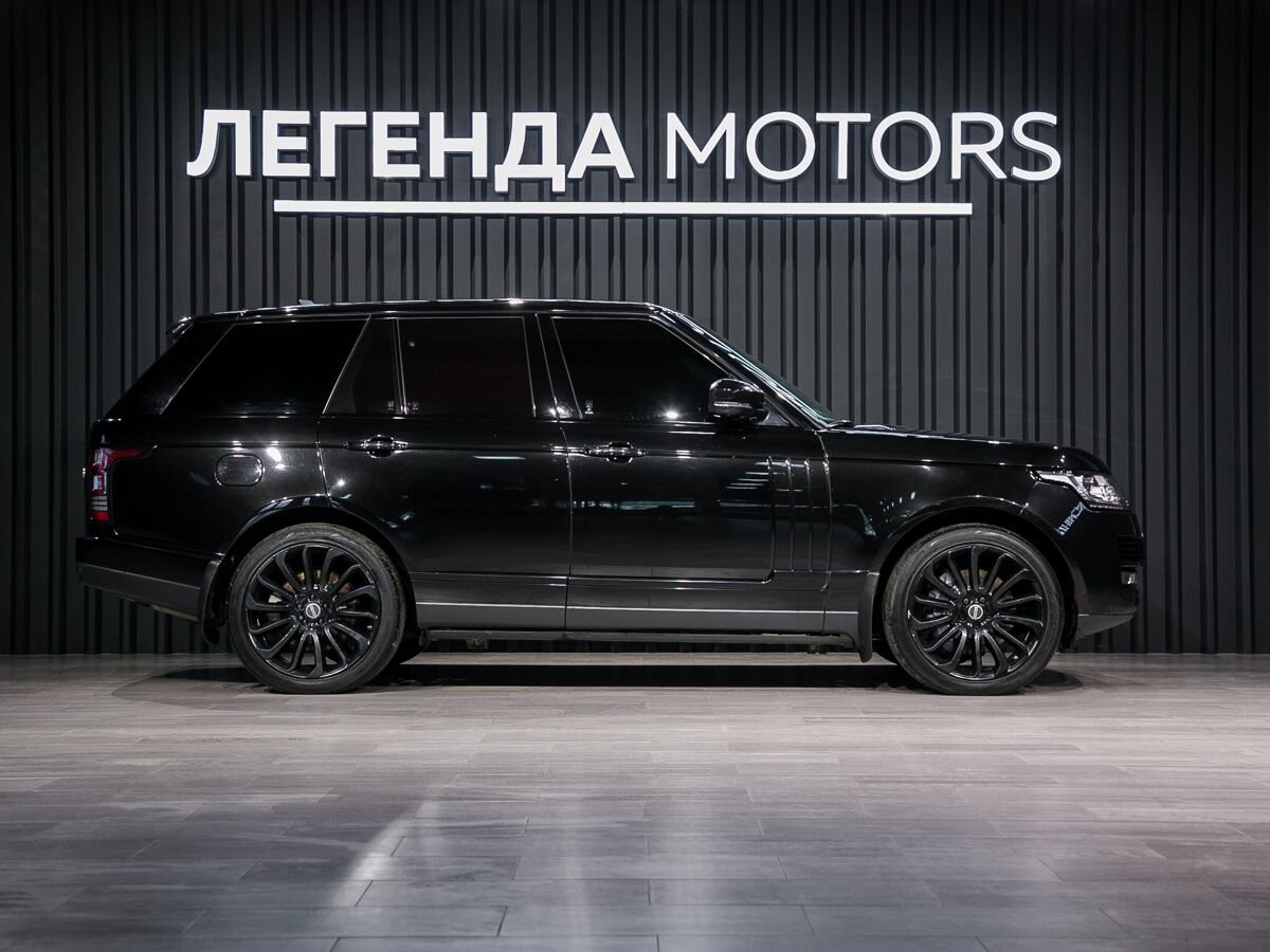 2016 Land Rover Range Rover IV, Черный, 5590000 рублей, вид 3