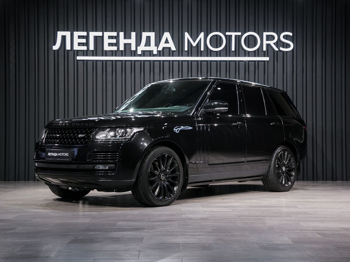 2016 Land Rover Range Rover IV, Черный, 5590000 рублей, вид 1