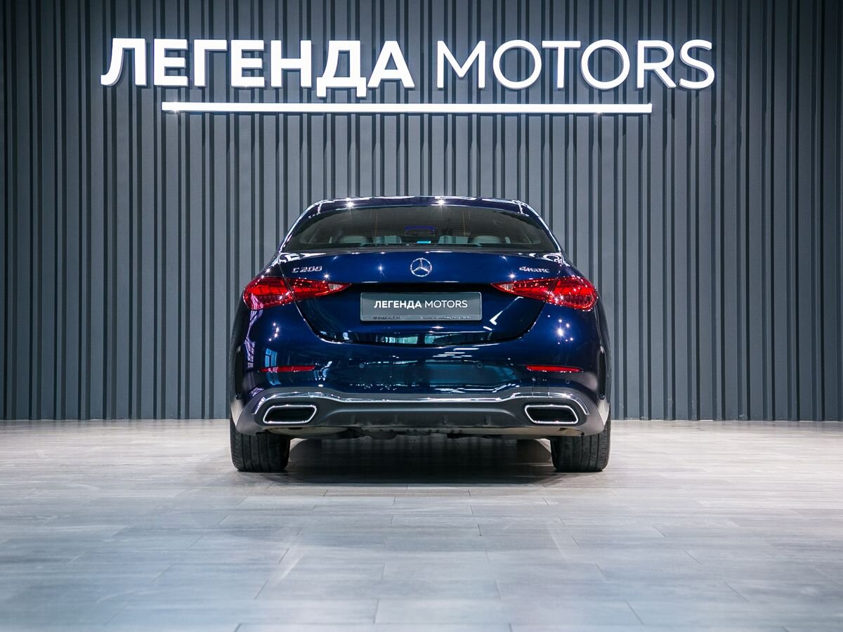 2021 Mercedes-Benz C-Класс V (W206), Синий, 5400000 рублей, вид 5