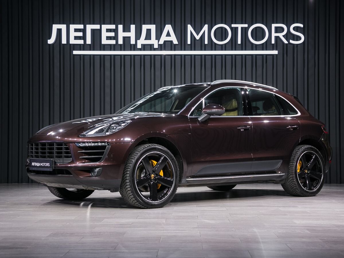2017 Porsche Macan I, Коричневый, 4490000 рублей, вид 1