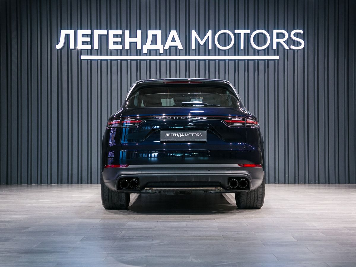 2020 Porsche Cayenne III, Синий, 9989000 рублей, вид 5