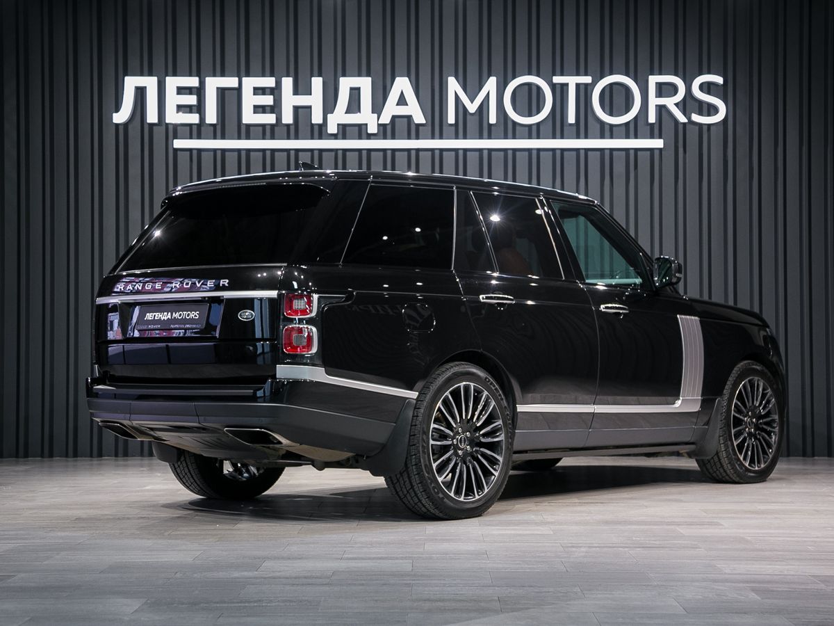 2019 Land Rover Range Rover IV Рестайлинг, Черный, 9490000 рублей, вид 4