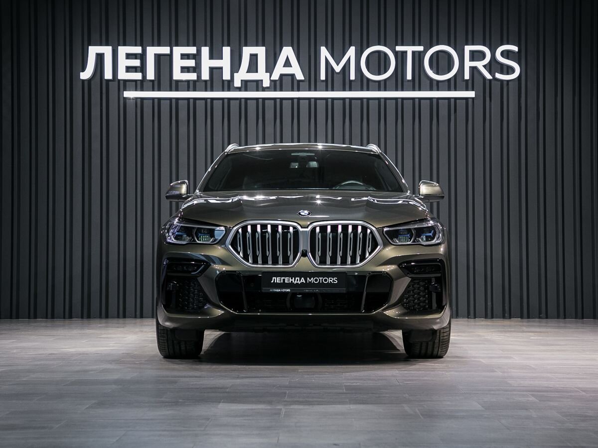 2022 BMW X6 III (G06), Коричневый, 11990000 рублей, вид 2
