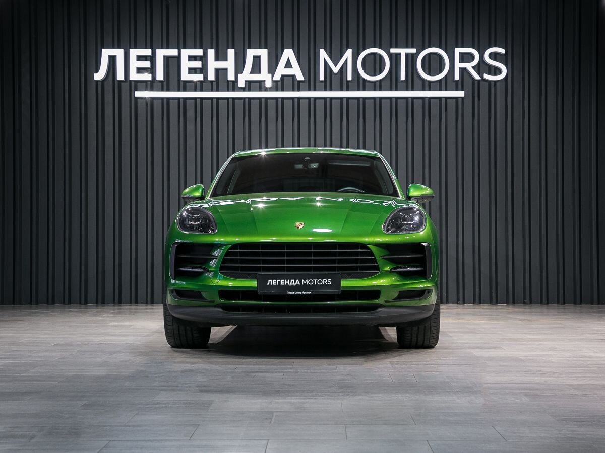 2019 Porsche Macan I Рестайлинг, Зеленый, 6085000 рублей, вид 2