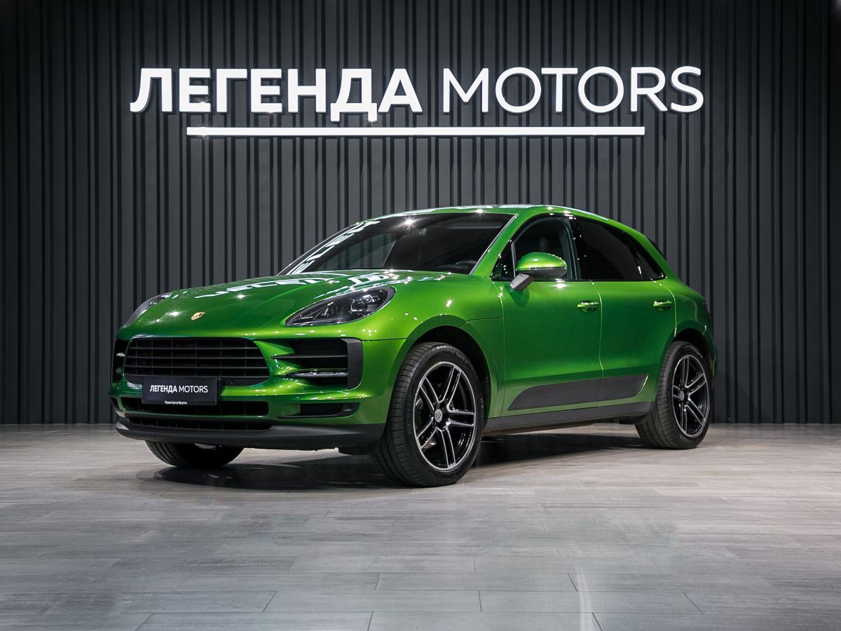 2019 Porsche Macan I Рестайлинг, Зеленый, 6085000 рублей, вид 1