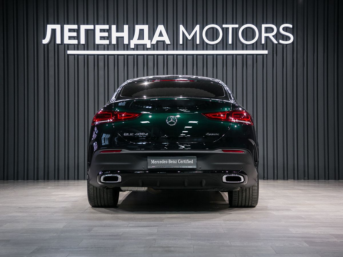 2020 Mercedes-Benz GLE Coupe II (C167), Зеленый, 11490000 рублей, вид 6