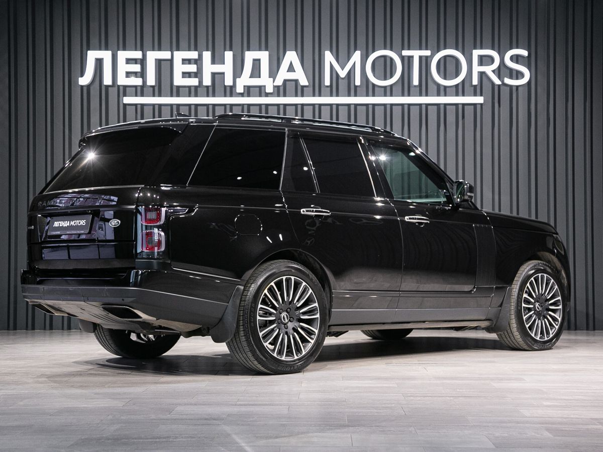 2018 Land Rover Range Rover IV Рестайлинг, Черный, 7990000 рублей, вид 4