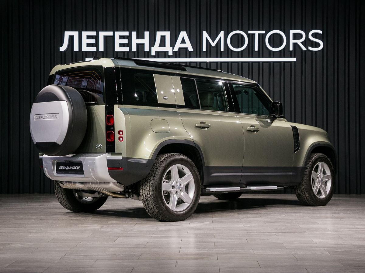 2022 Land Rover Defender II, Зеленый, 13700000 рублей, вид 4
