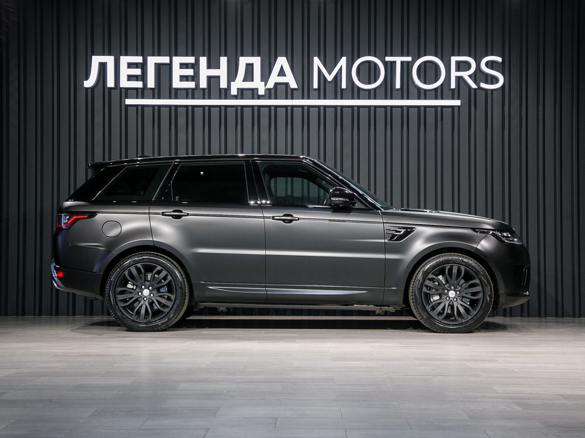 2021 Land Rover Range Rover Sport II Рестайлинг, Черный, 11995000 рублей, вид 3