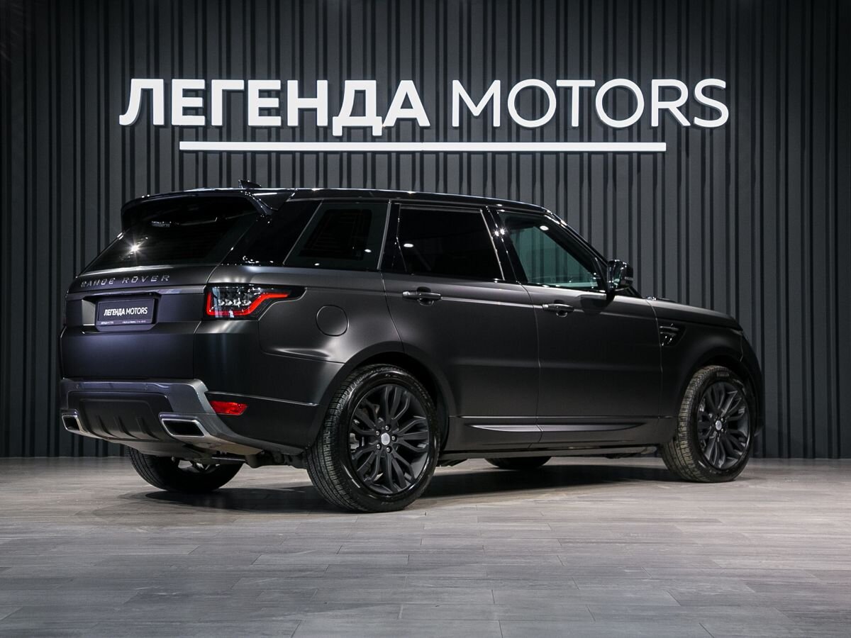 2021 Land Rover Range Rover Sport II Рестайлинг, Черный, 11995000 рублей, вид 4