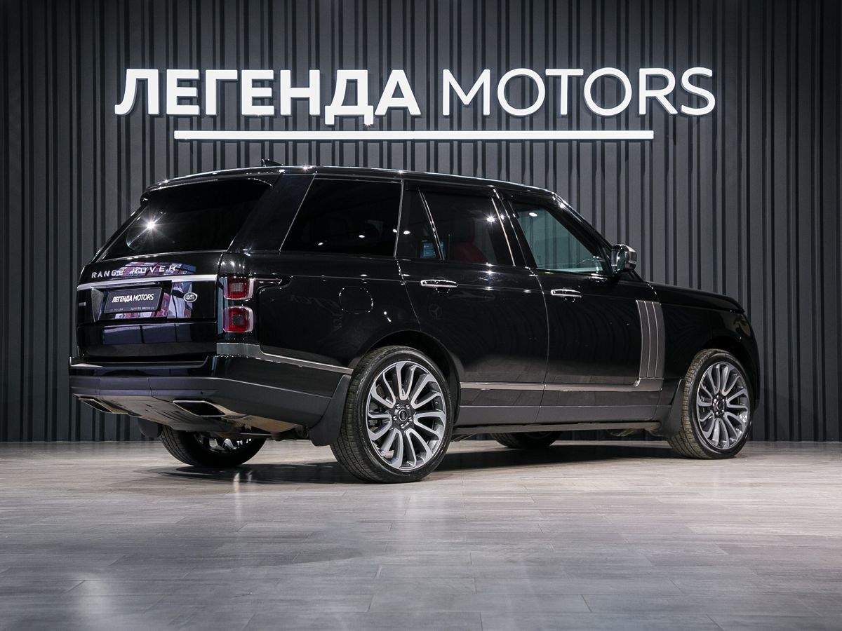 2018 Land Rover Range Rover IV Рестайлинг, Черный, 8985000 рублей, вид 3