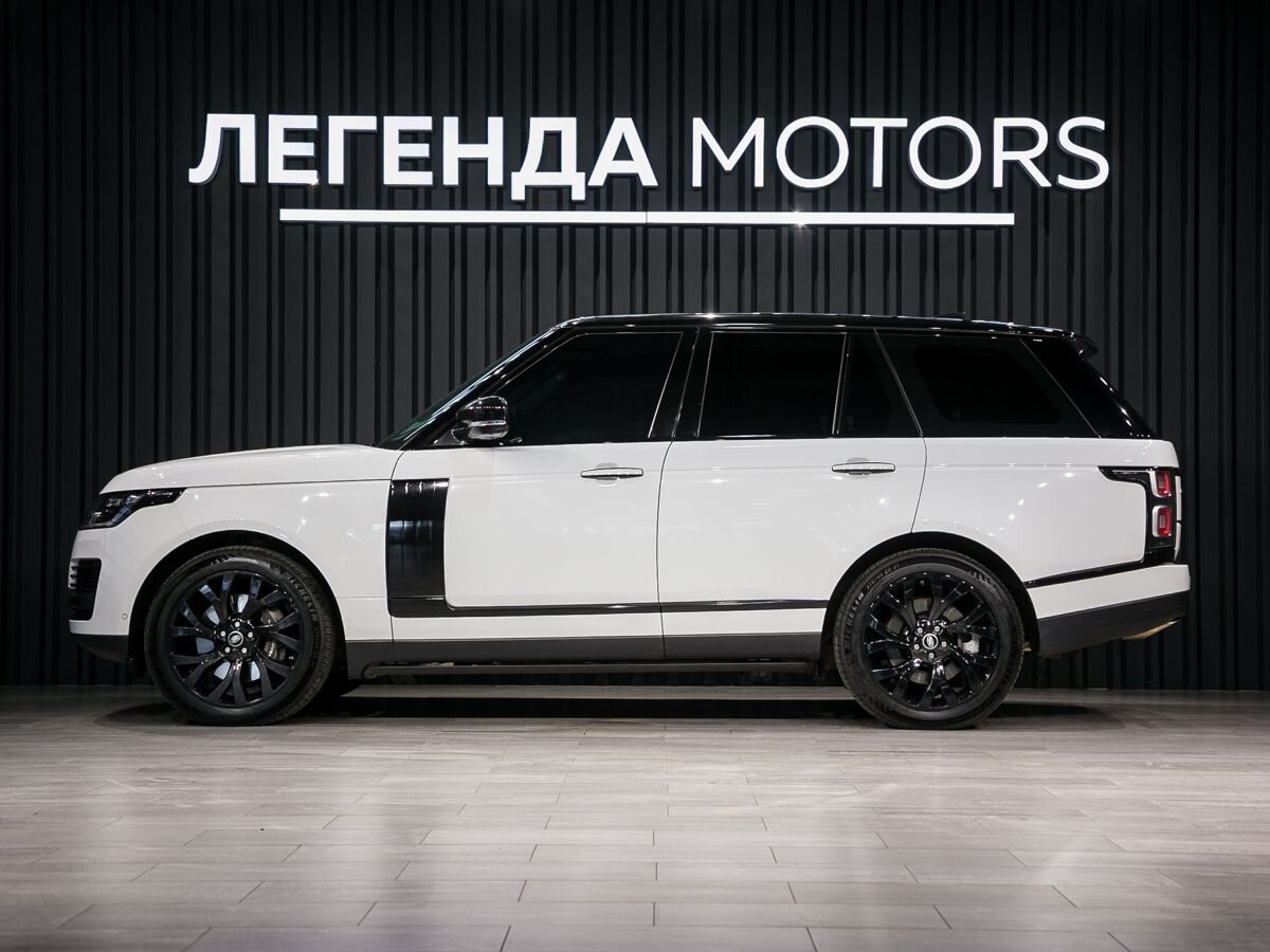 2018 Land Rover Range Rover IV Рестайлинг, Белый, 9490000 рублей - вид 6