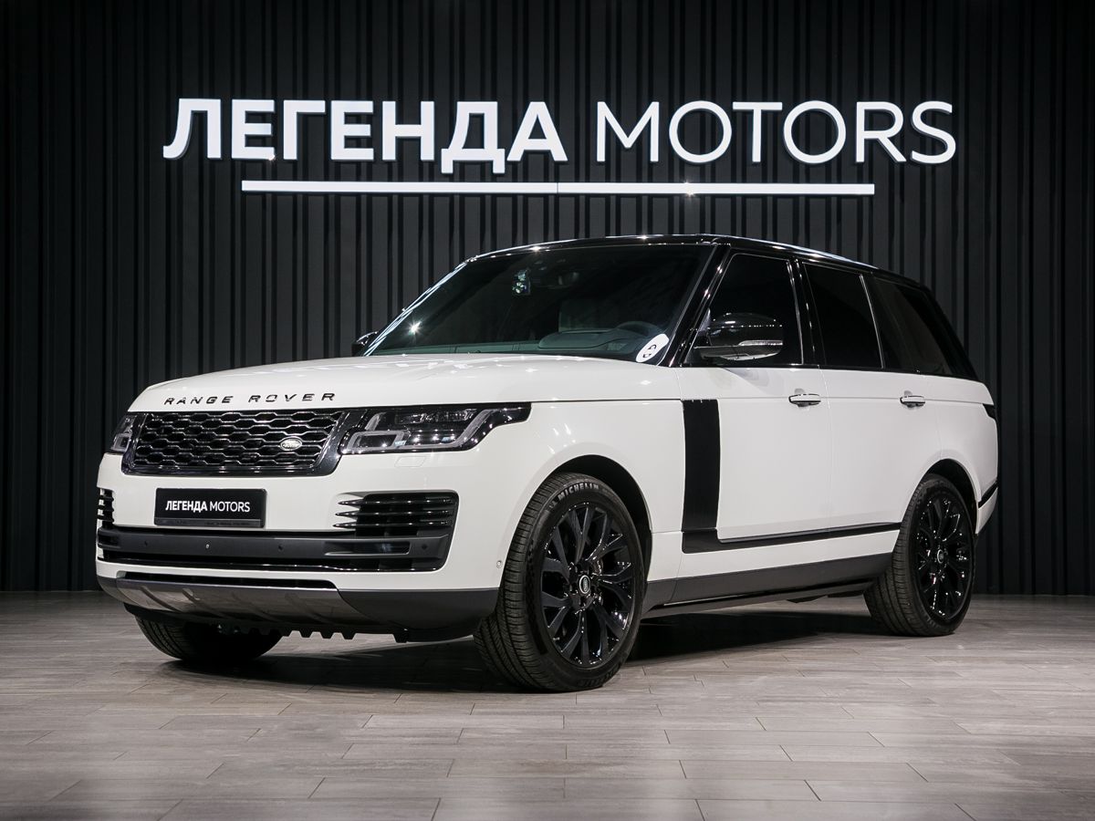2018 Land Rover Range Rover IV Рестайлинг, Белый, 9490000 рублей - вид 1