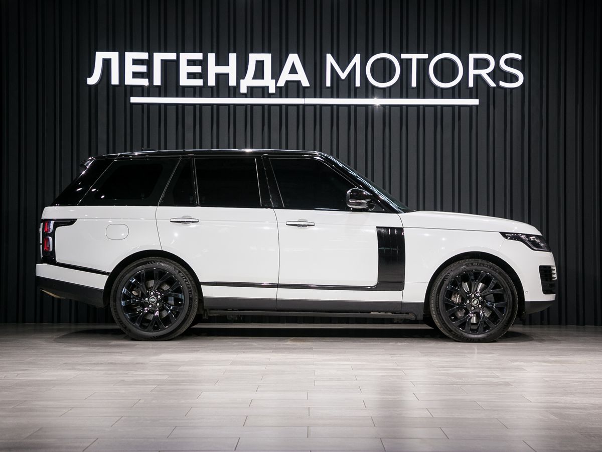 2018 Land Rover Range Rover IV Рестайлинг, Белый, 9490000 рублей, вид 3