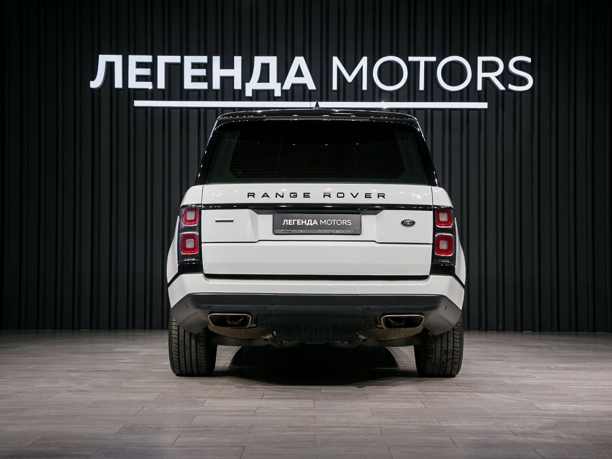 2018 Land Rover Range Rover IV Рестайлинг, Белый, 9490000 рублей, вид 5