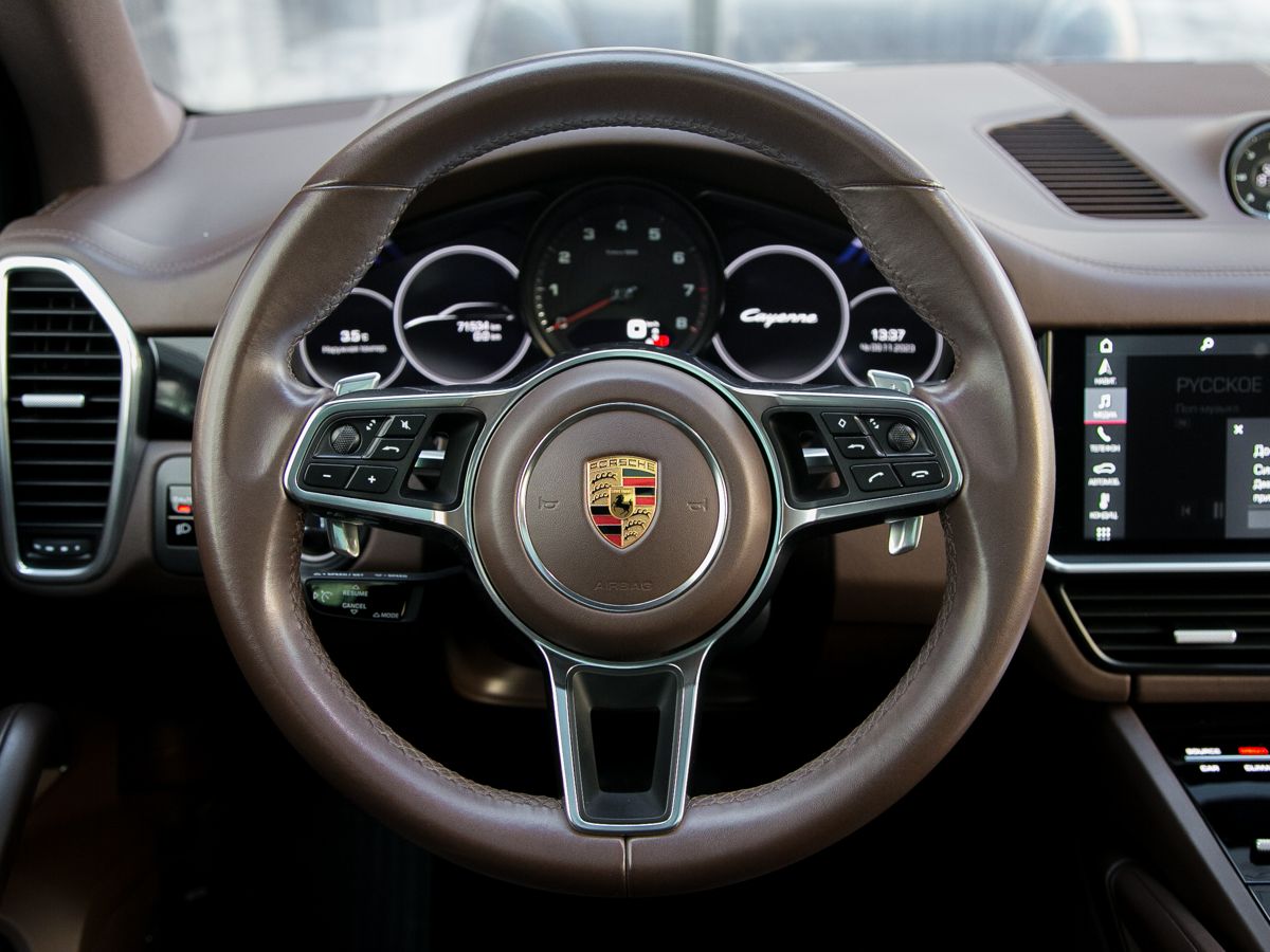 2019 Porsche Cayenne III, Коричневый, 7750000 рублей - вид 16