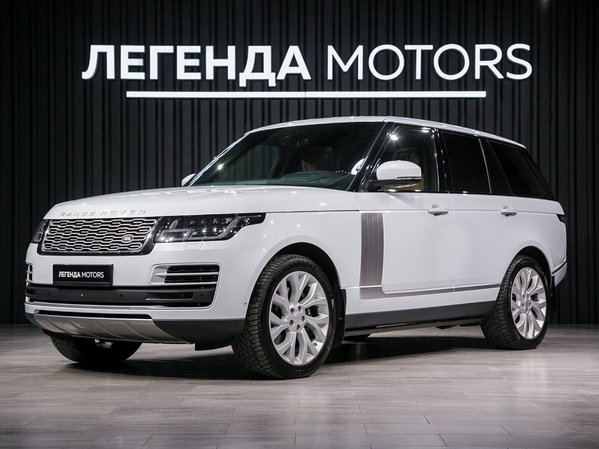 2019 Land Rover Range Rover IV Рестайлинг, Белый, 9150000 рублей - вид 1