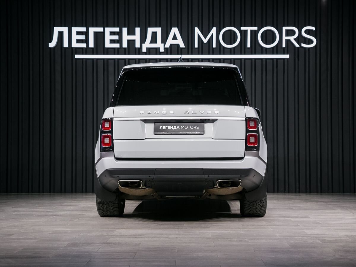 2019 Land Rover Range Rover IV Рестайлинг, Белый, 9150000 рублей, вид 5