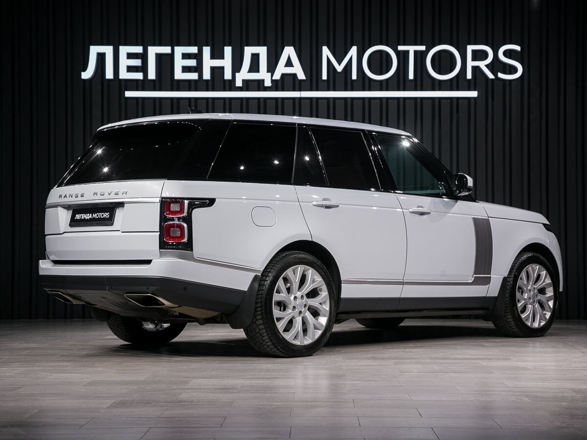2019 Land Rover Range Rover IV Рестайлинг, Белый, 9150000 рублей, вид 4