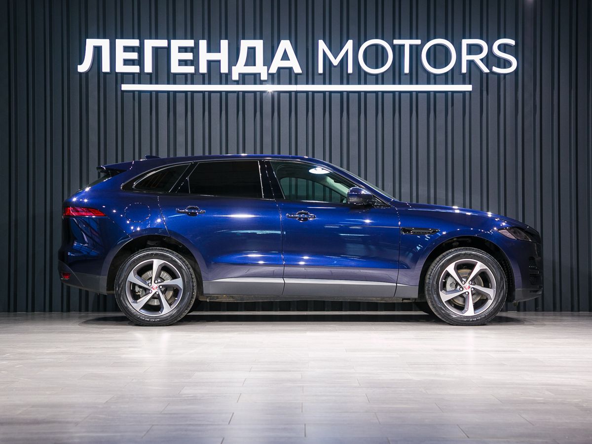 2017 Jaguar F-Pace I, Синий, 3395000 рублей, вид 3