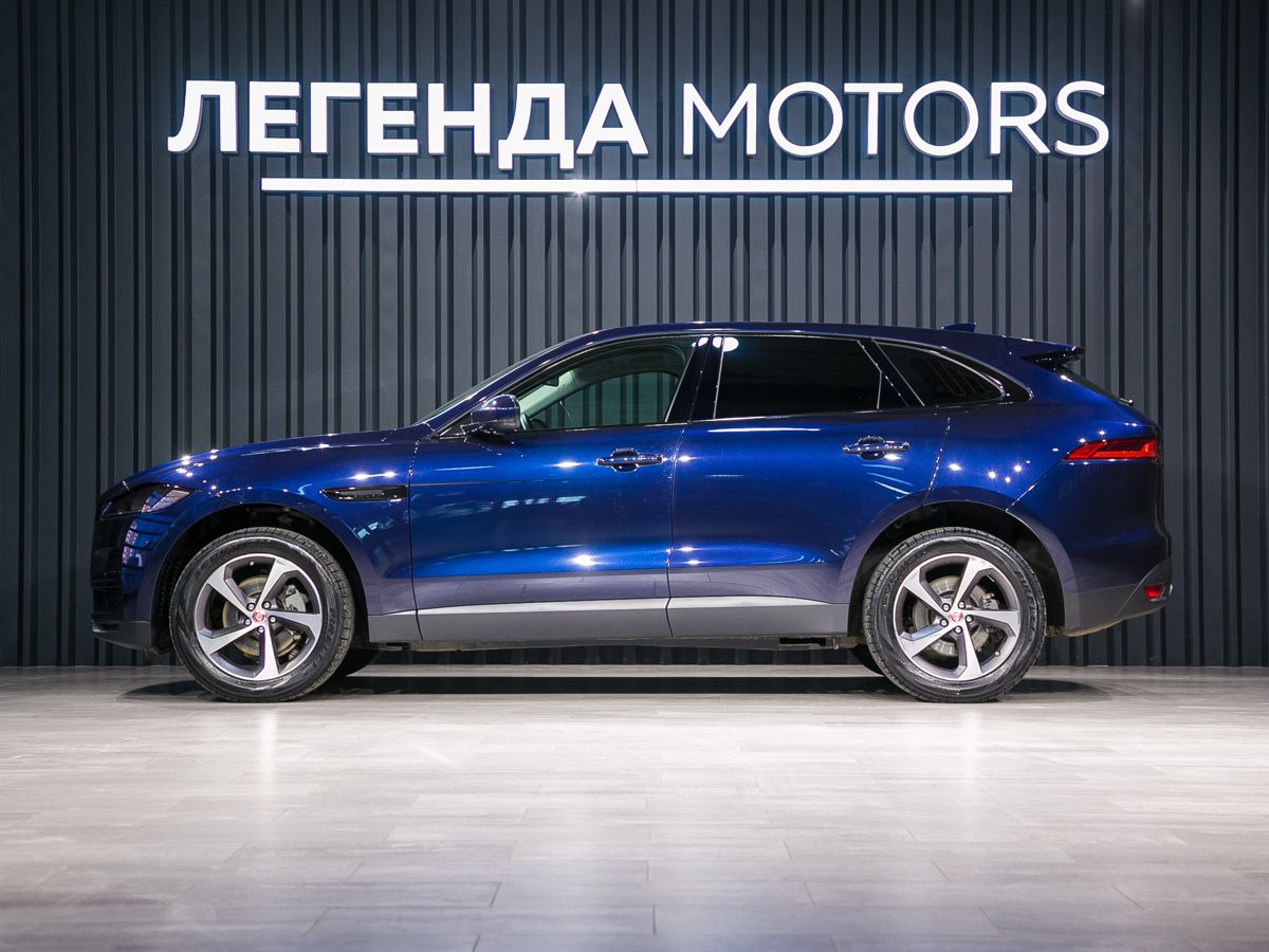 2017 Jaguar F-Pace I, Синий, 3395000 рублей, вид 6