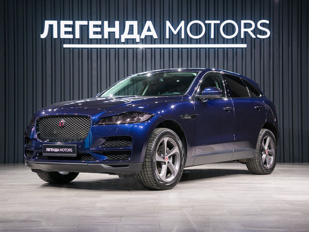 2017 Jaguar F-Pace I, Синий, 3395000 рублей, вид 1