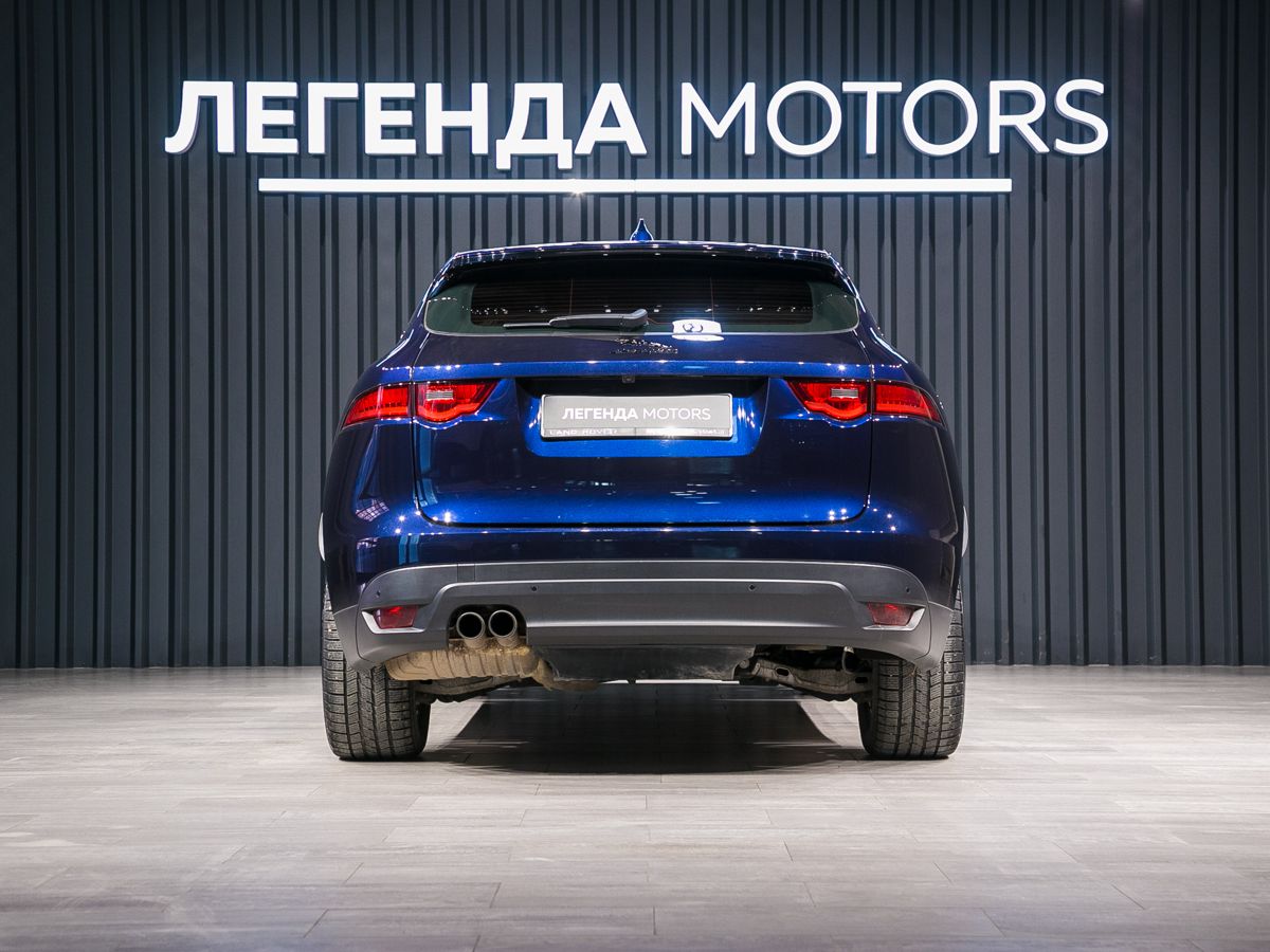 2017 Jaguar F-Pace I, Синий, 3395000 рублей, вид 5