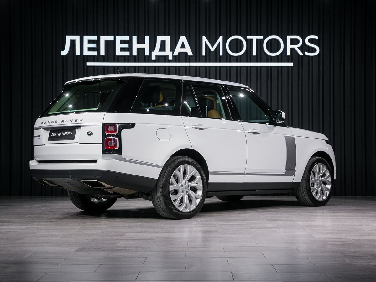 2021 Land Rover Range Rover IV Рестайлинг, Белый, 14190000 рублей, вид 5