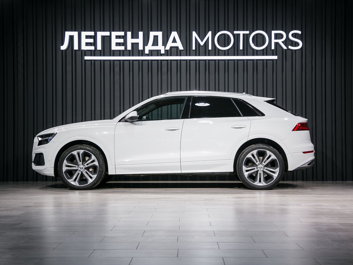 2018 Audi Q8 I (4M), Белый, 6680000 рублей, вид 5