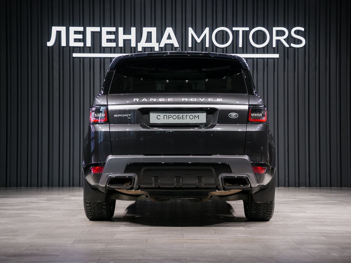 2019 Land Rover Range Rover Sport II Рестайлинг, Серый, 8990000 рублей, вид 5