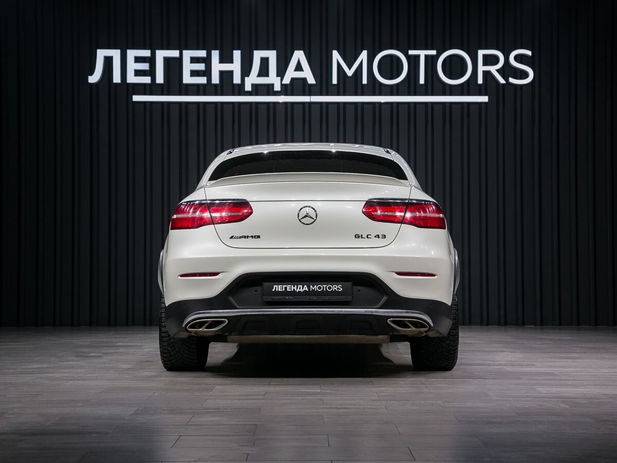 2017 Mercedes-Benz GLC Coupe AMG I (C253), Белый, 4185000 рублей - вид 5